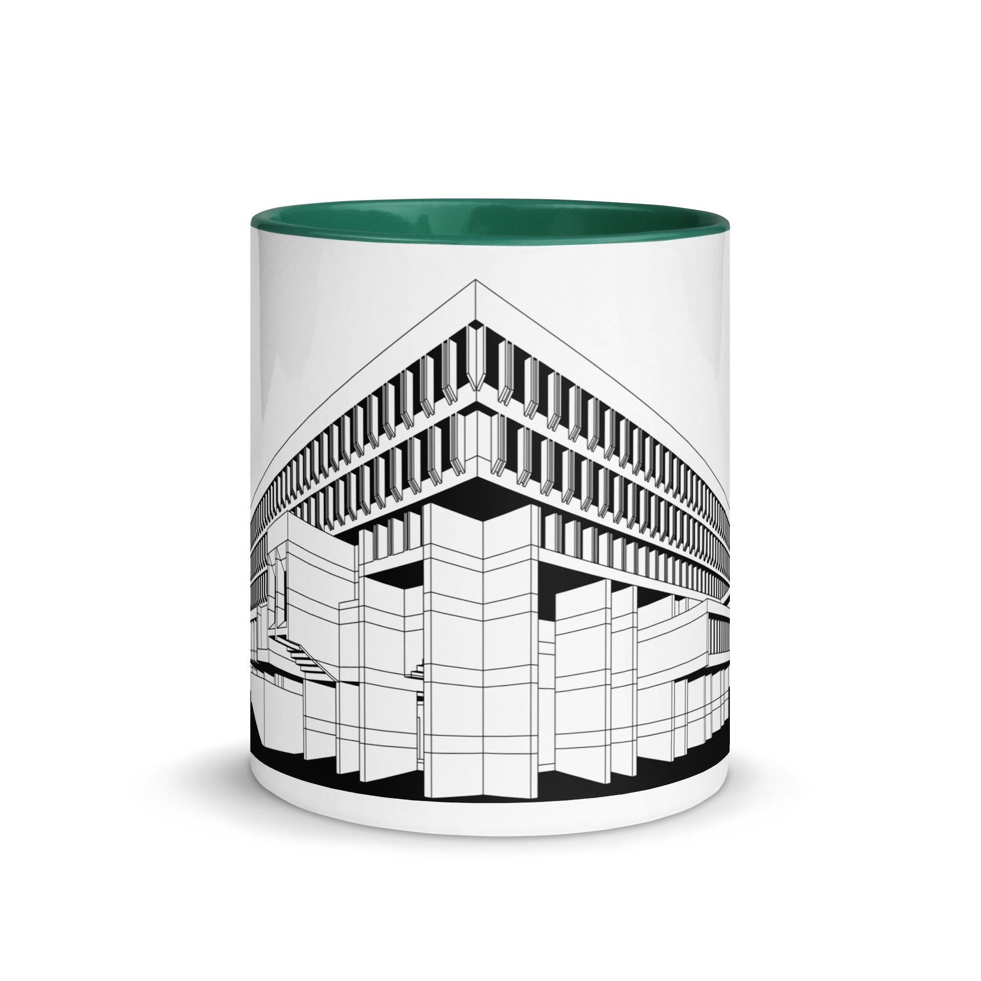 Boston City Hall Different Coloured Mugs