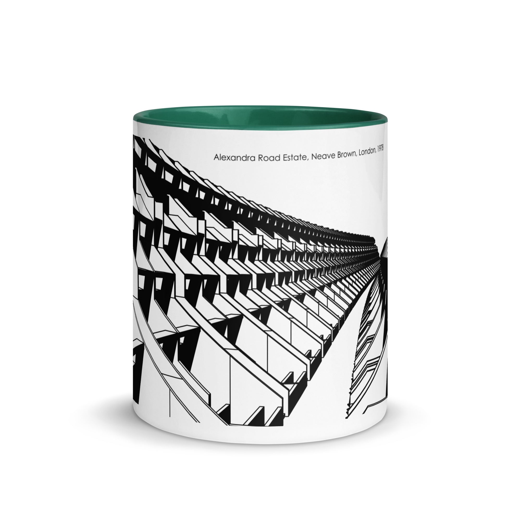 Alexandra Road Estate Different Coloured Mugs