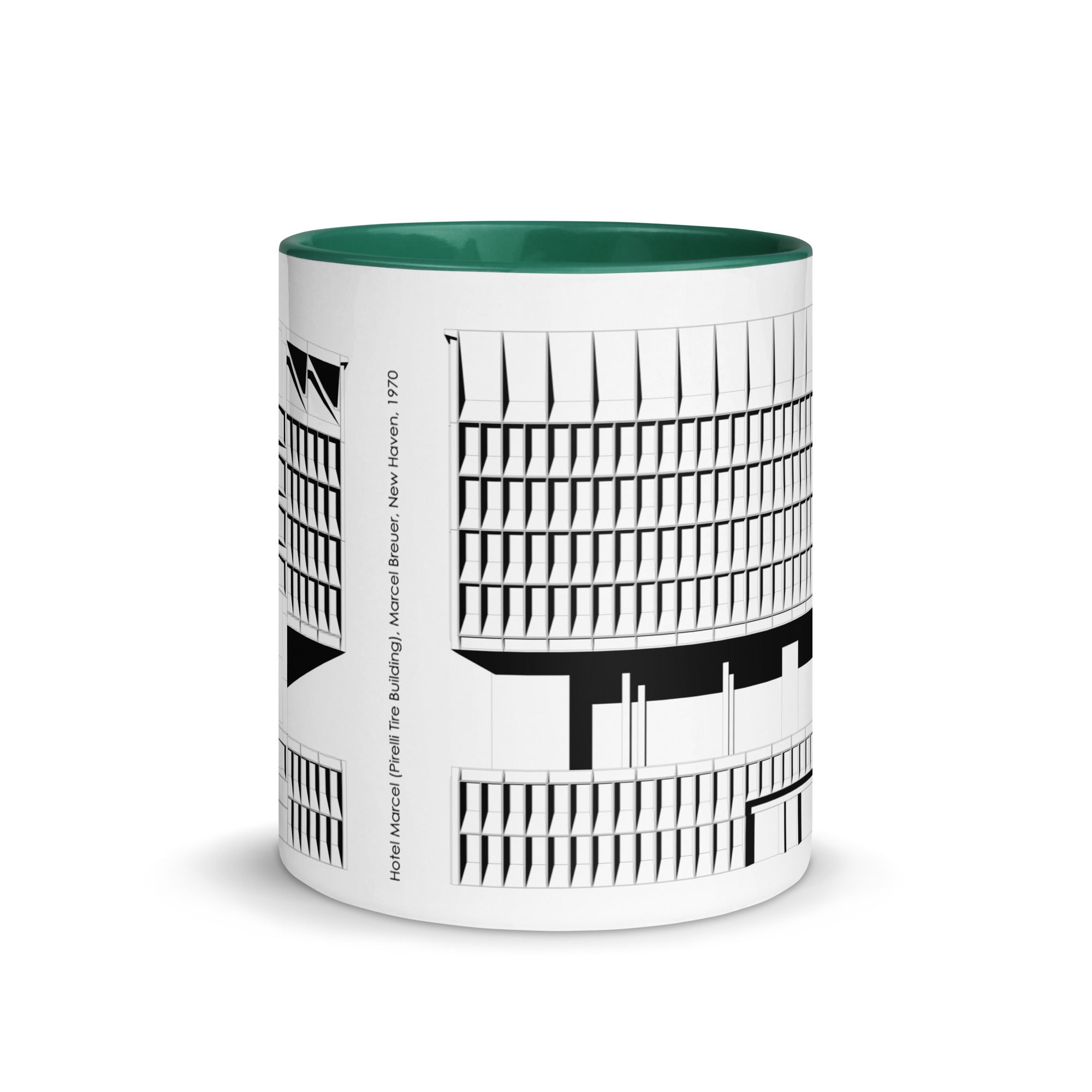 Hotel Marcel (Pirelli Tire Building) Different Coloured Mugs