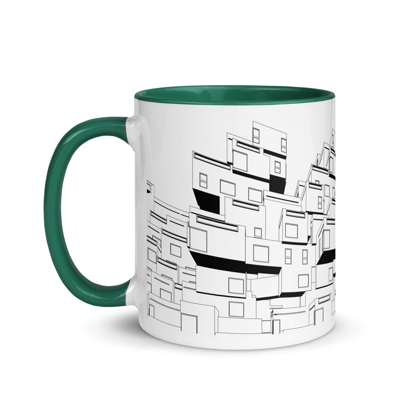 Habitat '67 Different Coloured Mugs