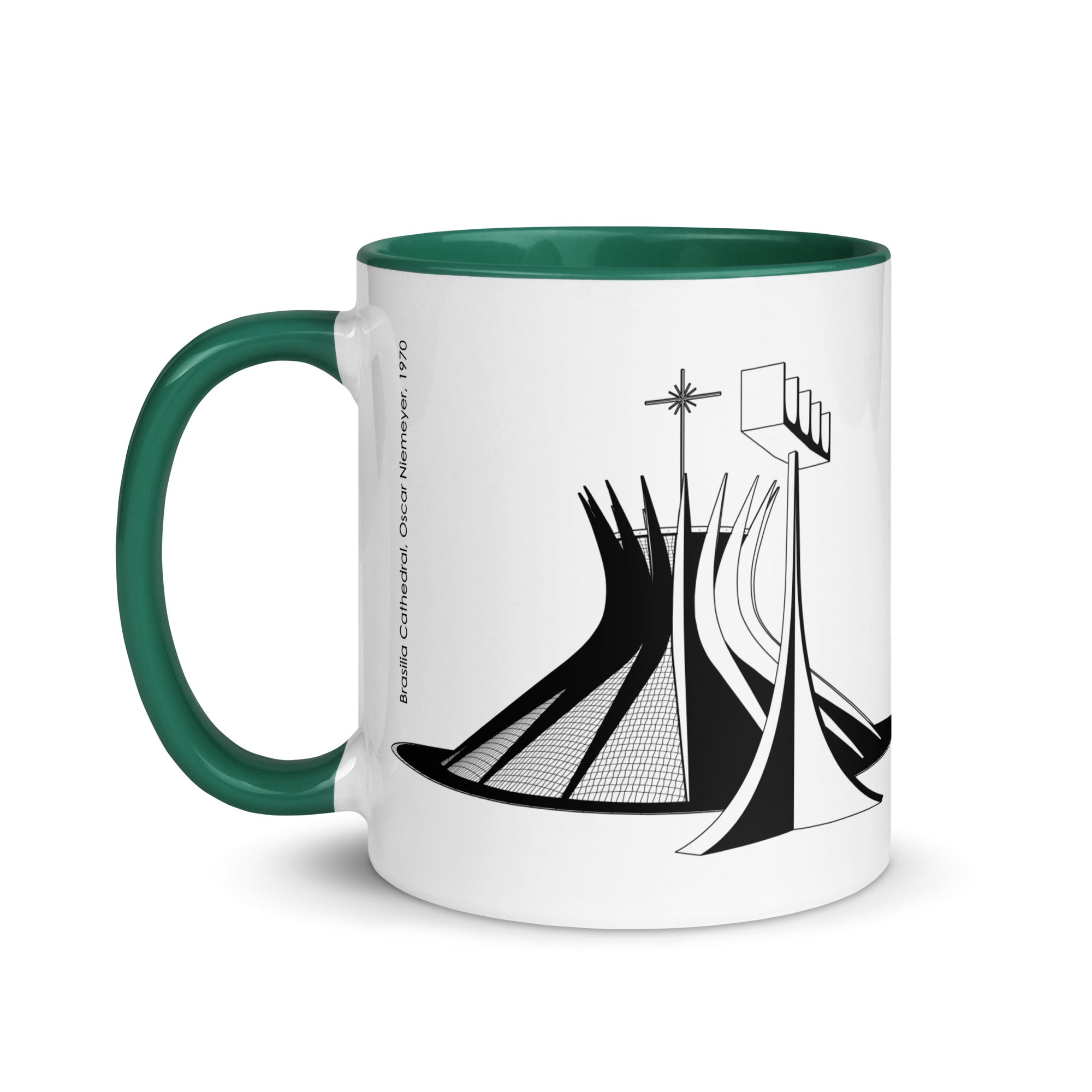 Brasilia Cathedral Different Coloured Mugs