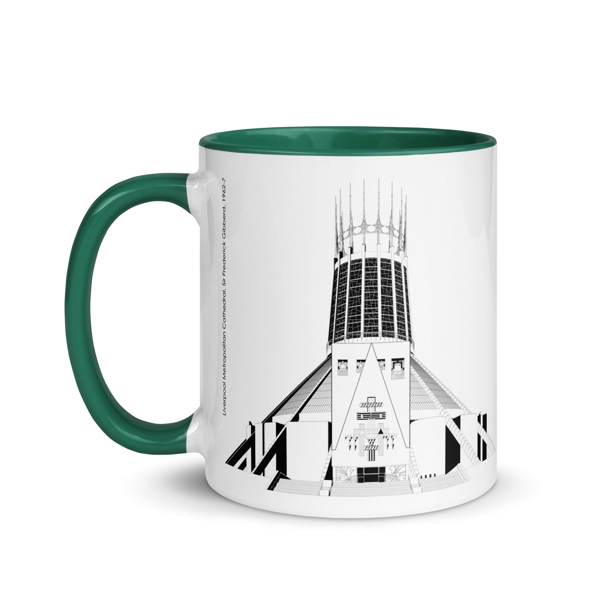 Liverpool Metropolitan Cathedral Different Coloured Mugs