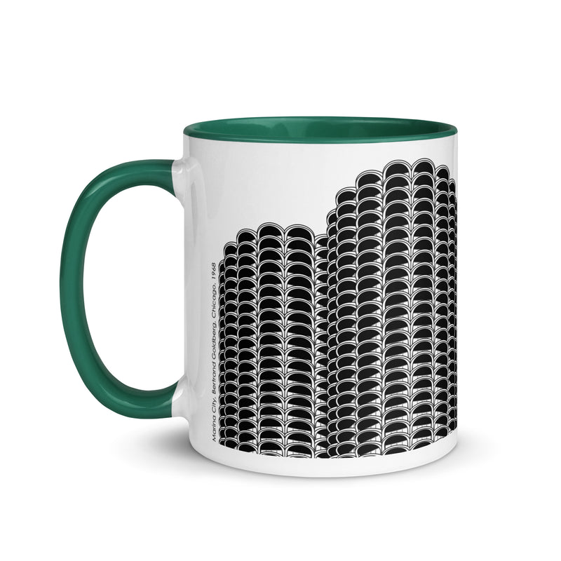 Marina City Different Coloured Mugs