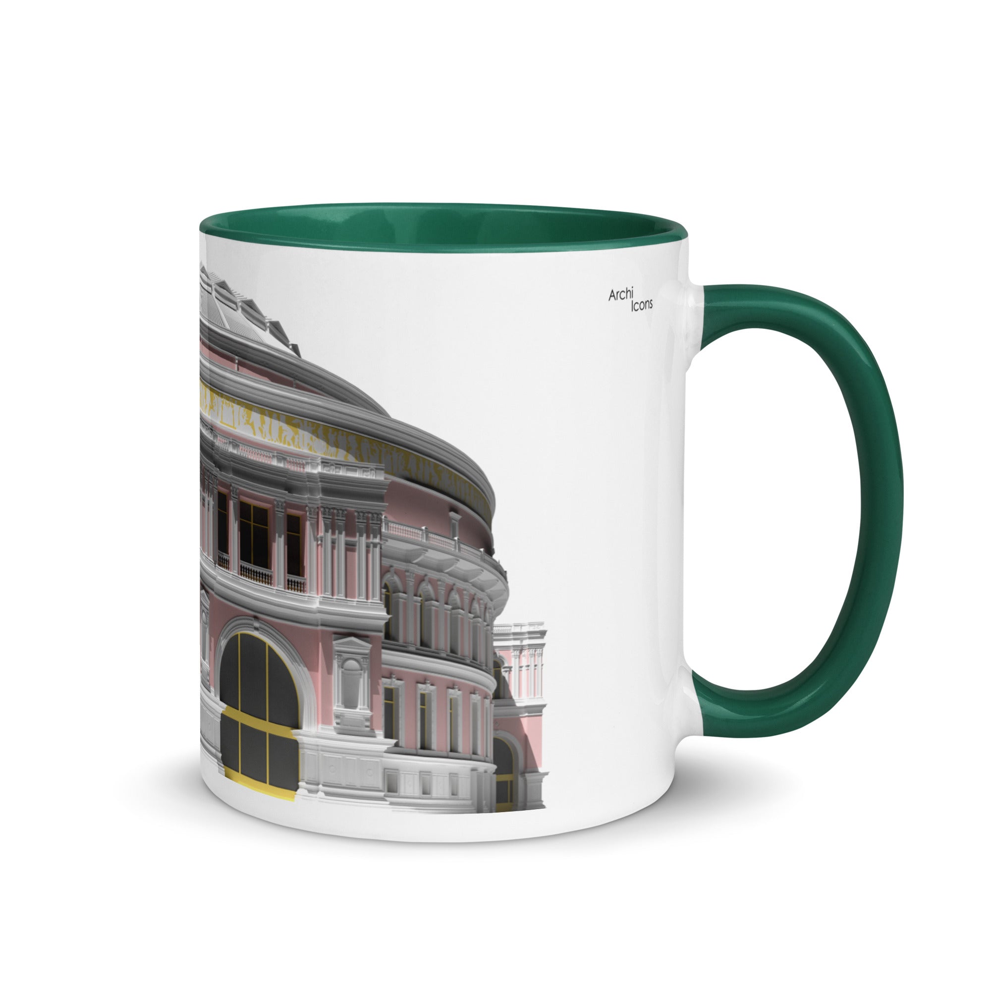 Royal Albert Hall Different Coloured Mugs