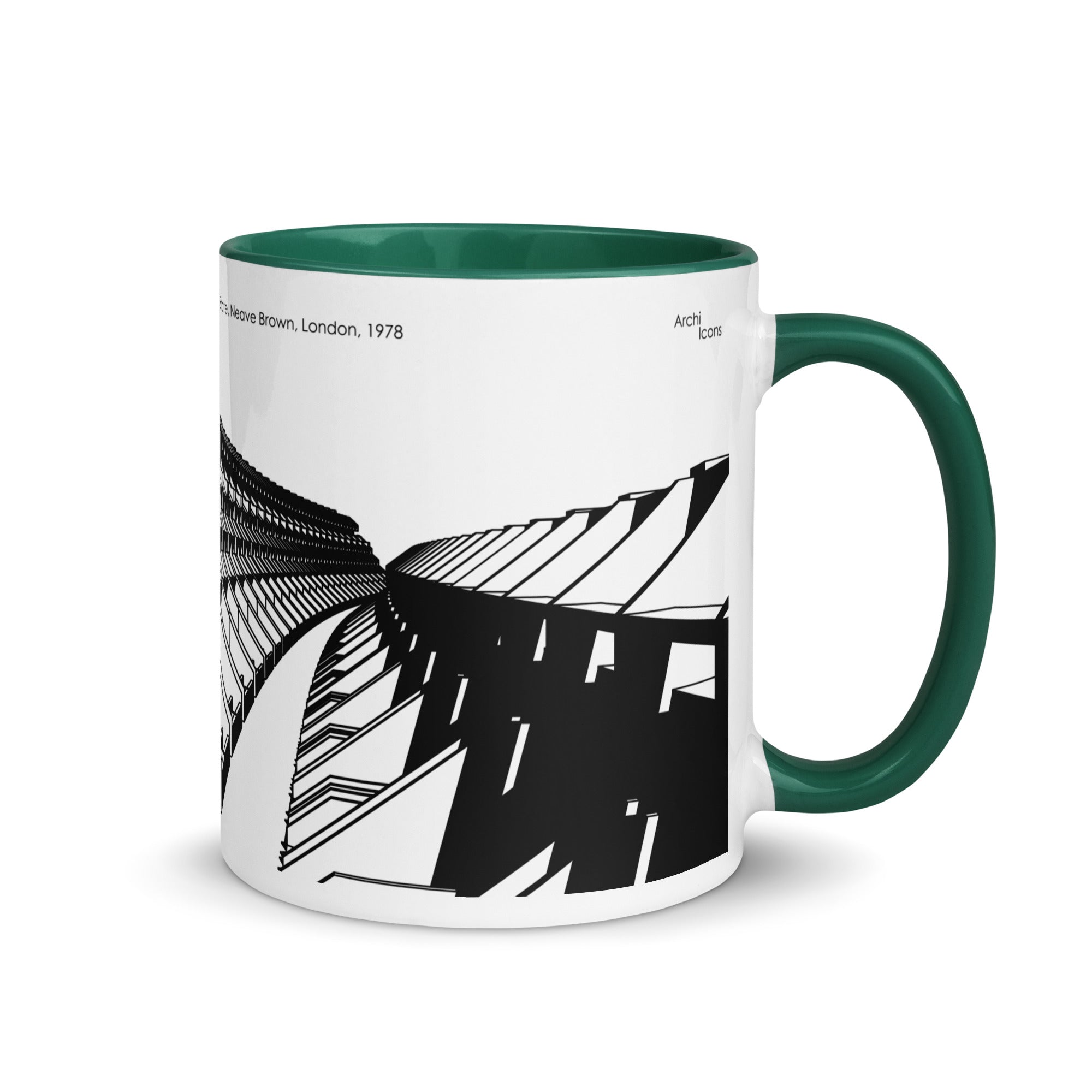 Alexandra Road Estate Different Coloured Mugs