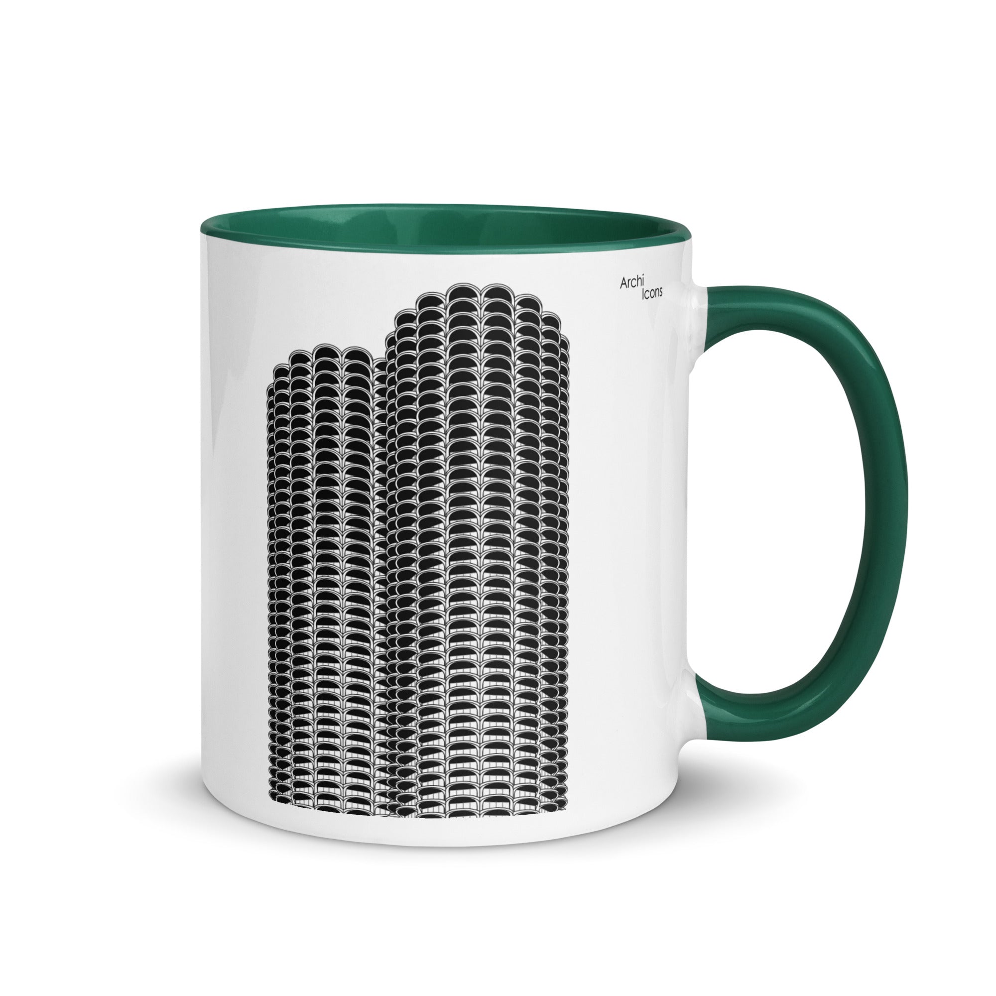 Marina City Different Coloured Mugs