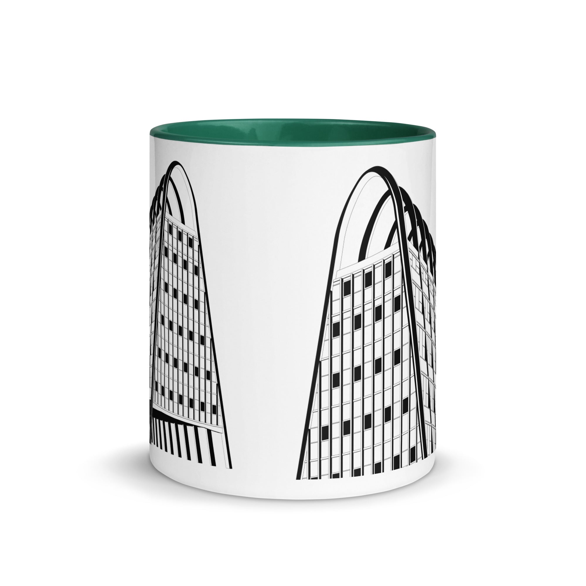 Manchester Toast Rack Different Coloured Mugs