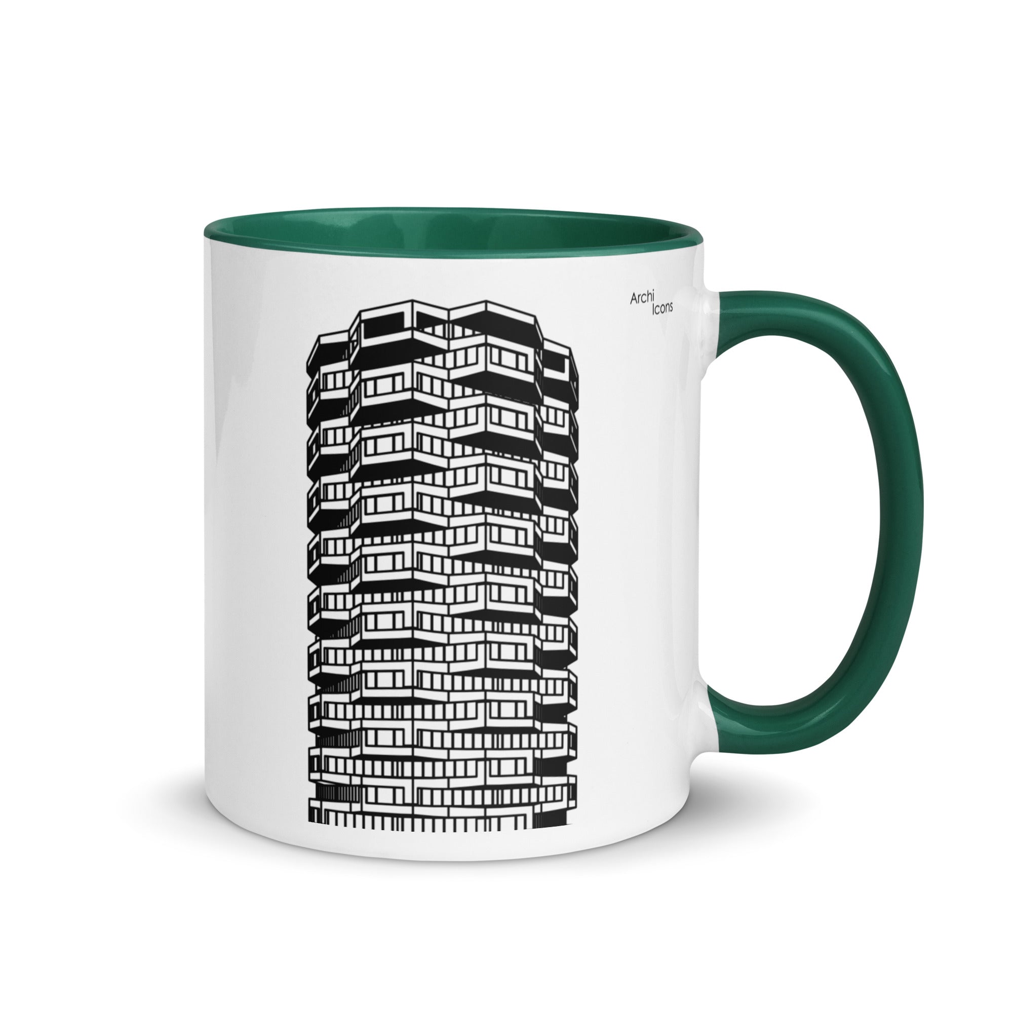Number One Croydon Different Coloured Mugs