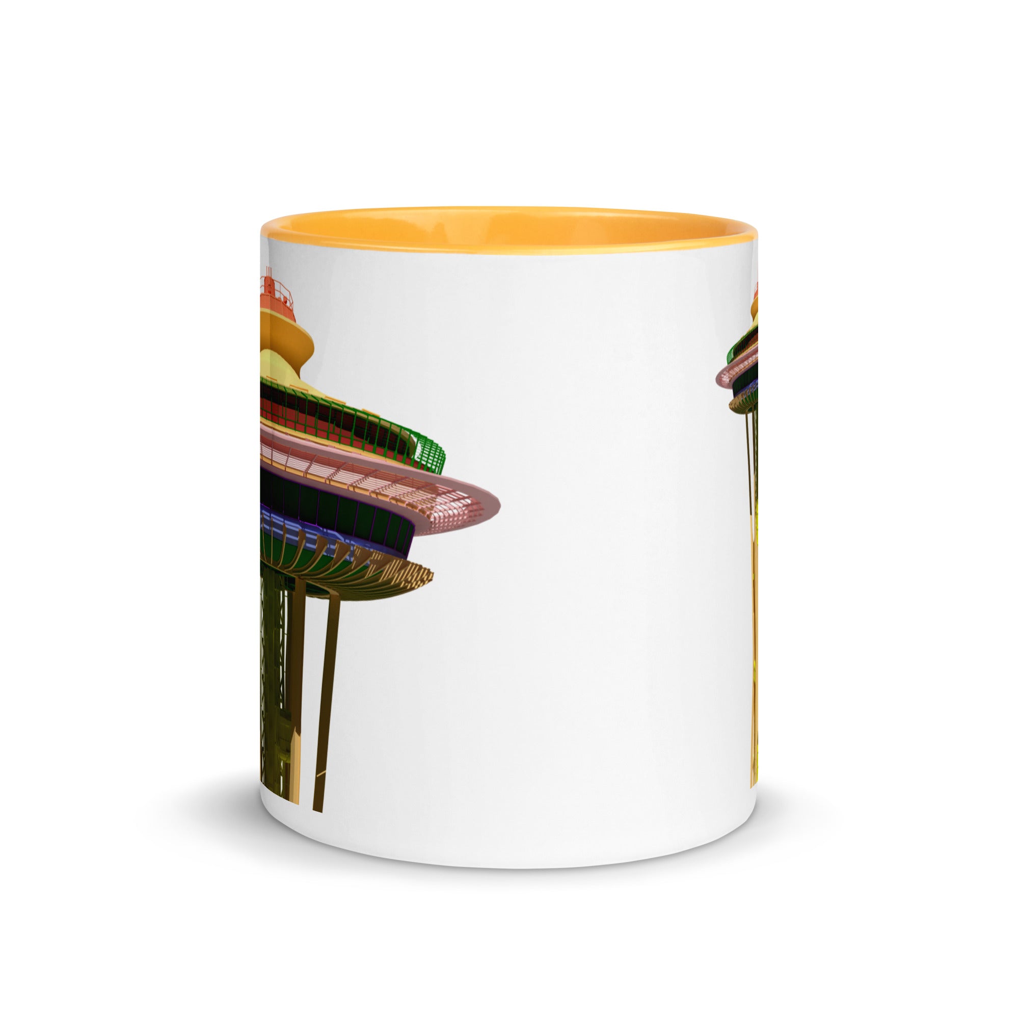 Space Needle Different Coloured Mugs