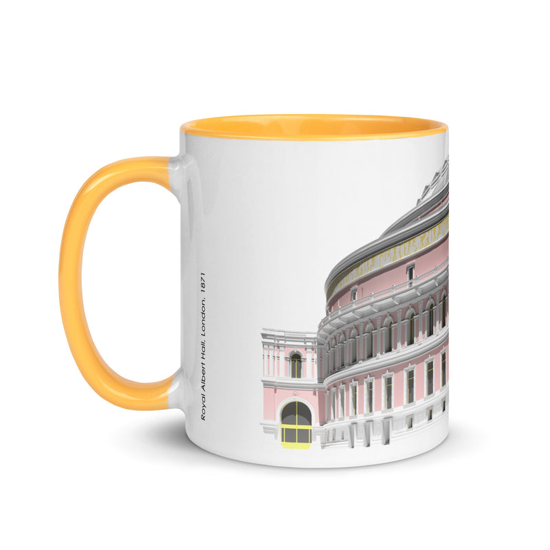 Royal Albert Hall Different Coloured Mugs