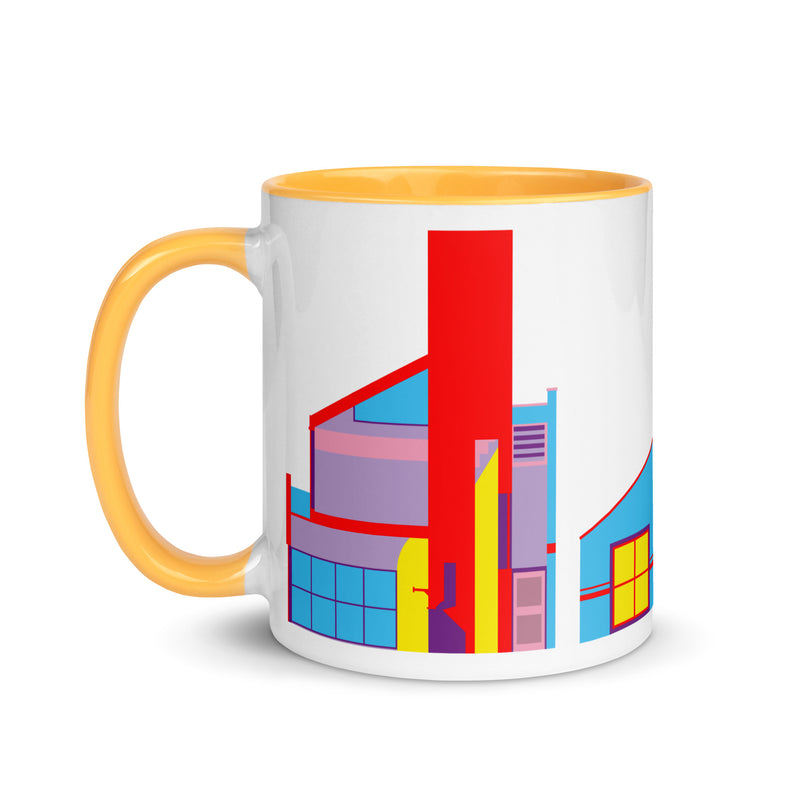 Vanna Venturi House Different Colored Mugs