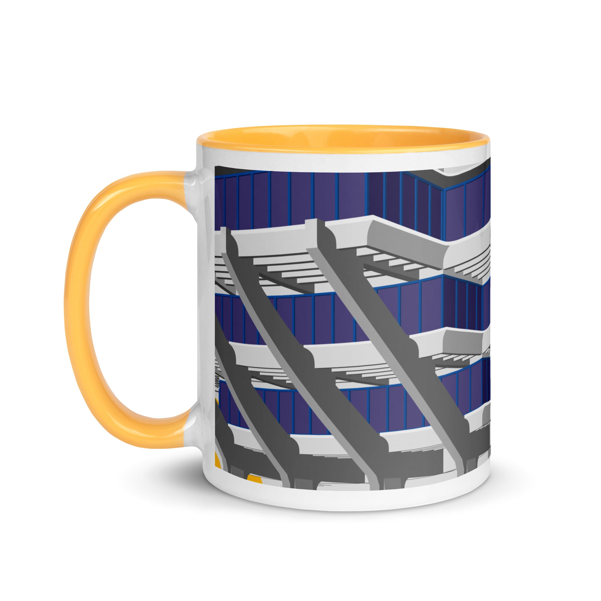 Geisel Library Orange Mug