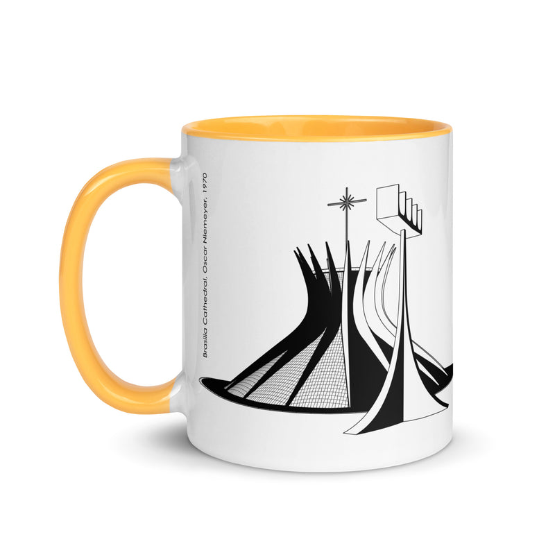 Brasilia Cathedral Different Coloured Mugs