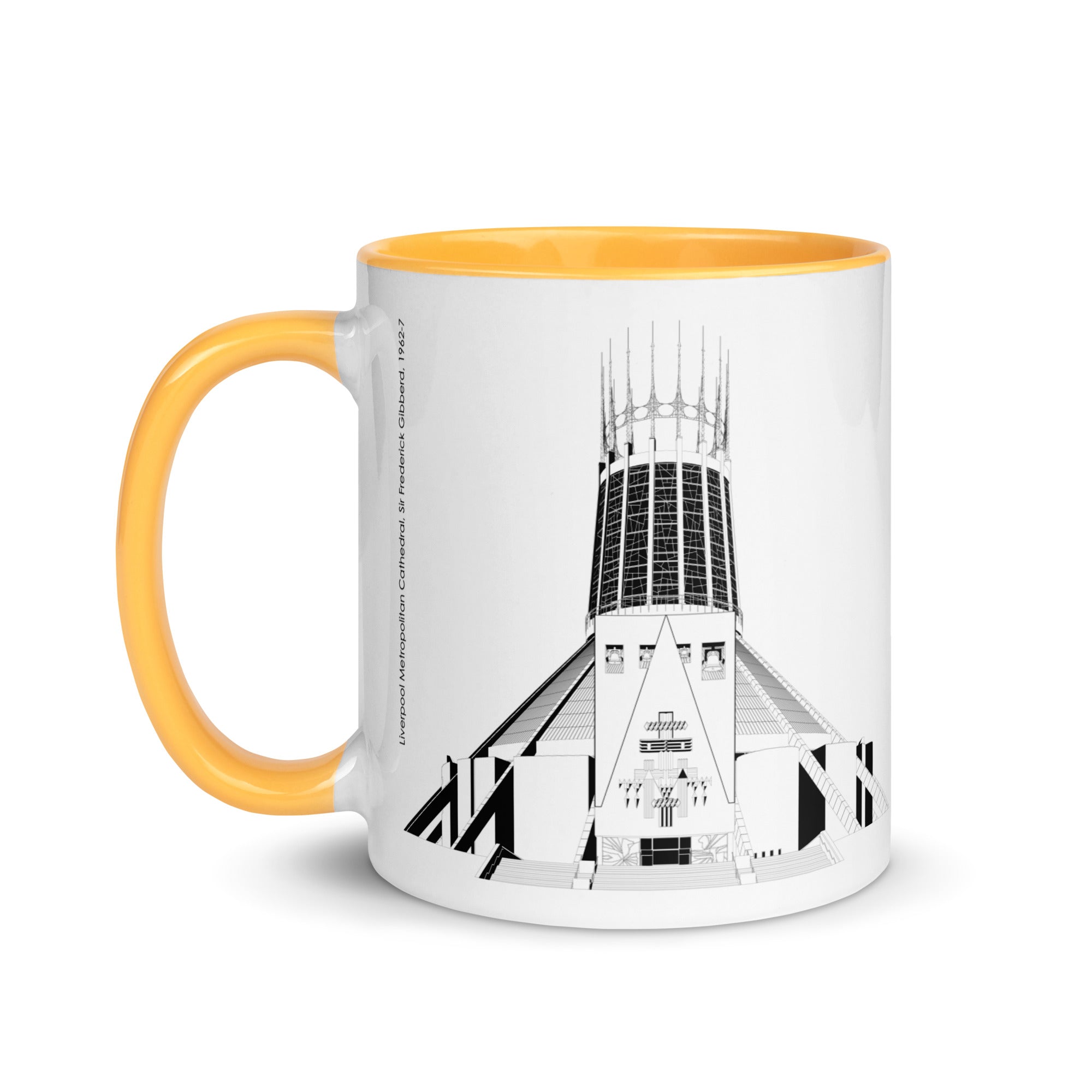 Liverpool Metropolitan Cathedral Different Coloured Mugs