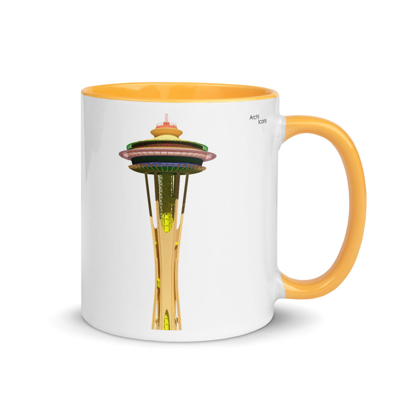 Space Needle Different Coloured Mugs