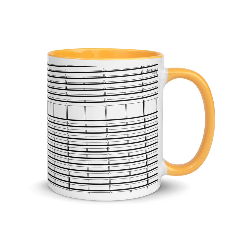 Edificio Copan Different Coloured Mugs