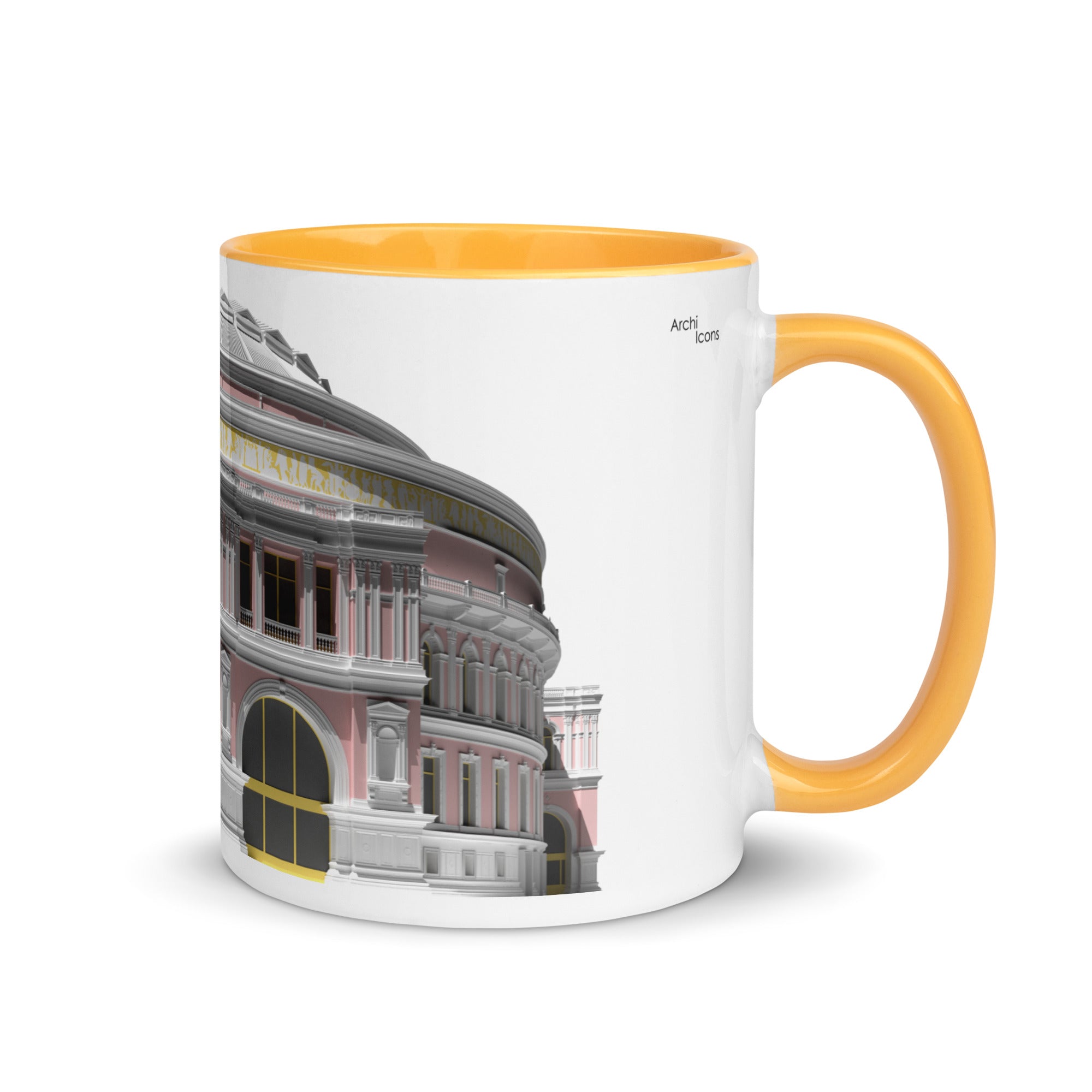 Royal Albert Hall Different Coloured Mugs