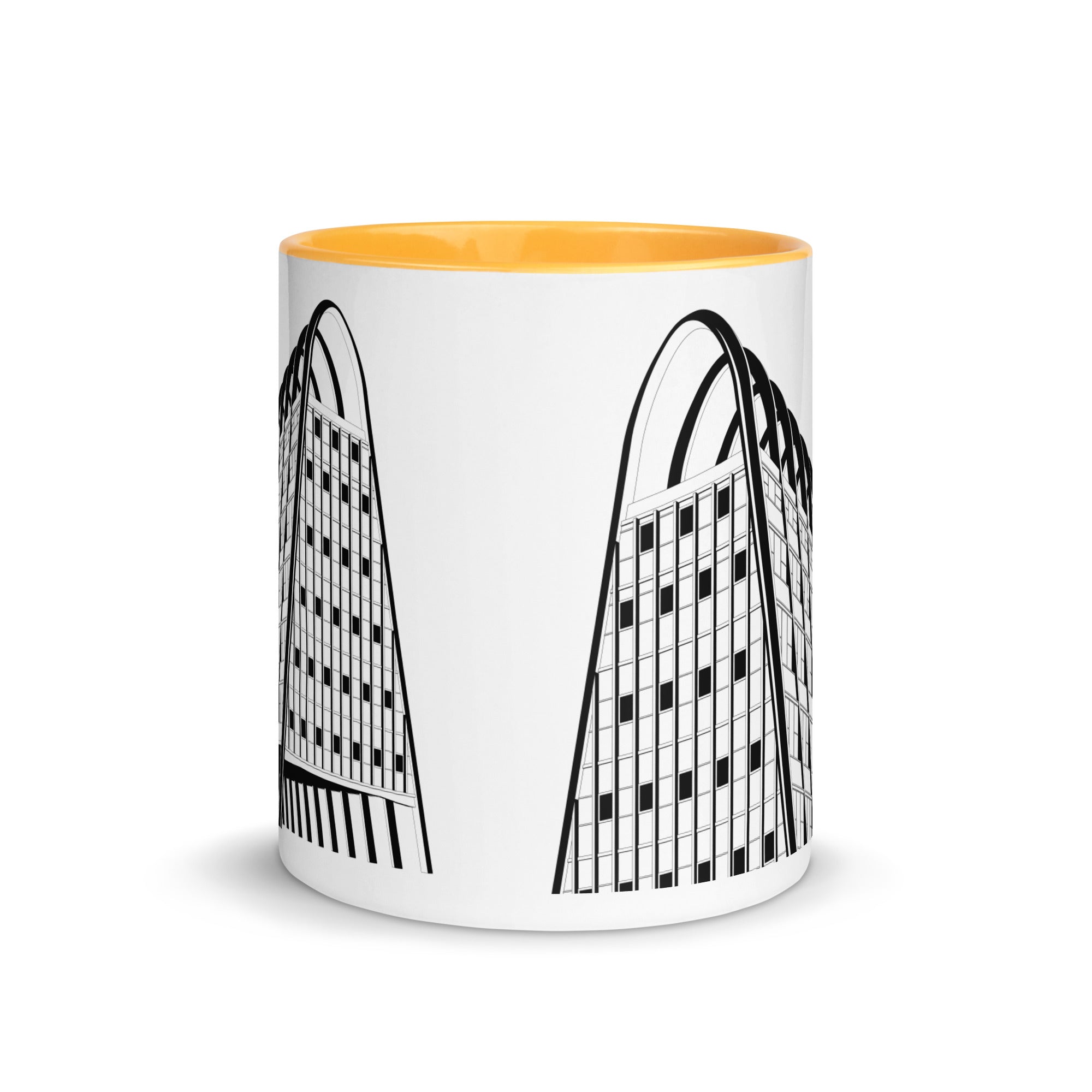 Manchester Toast Rack Different Coloured Mugs