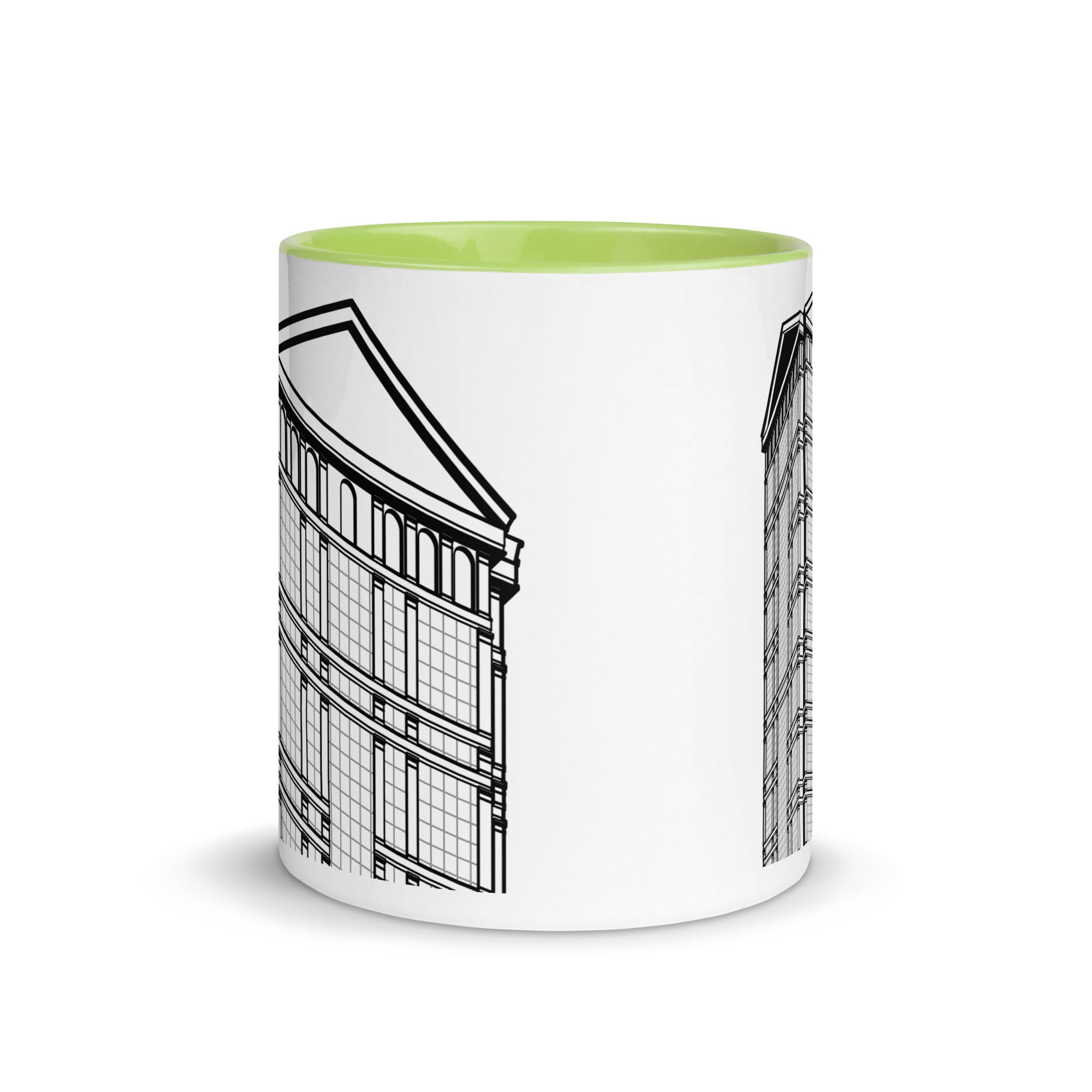 77 West Wacker Different Coloured Mugs