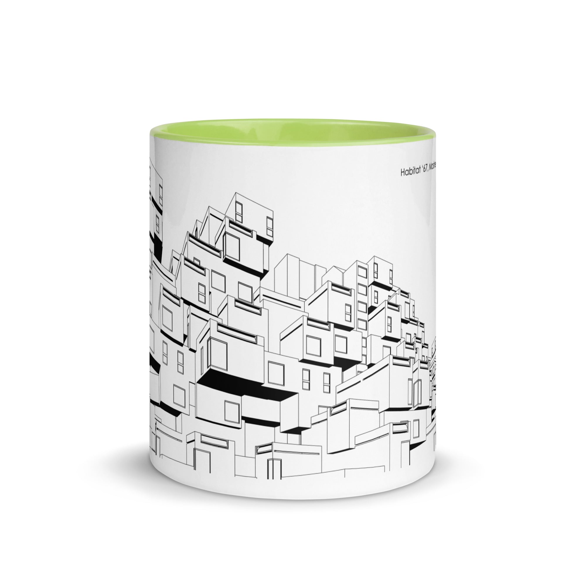 Habitat '67 Different Coloured Mugs