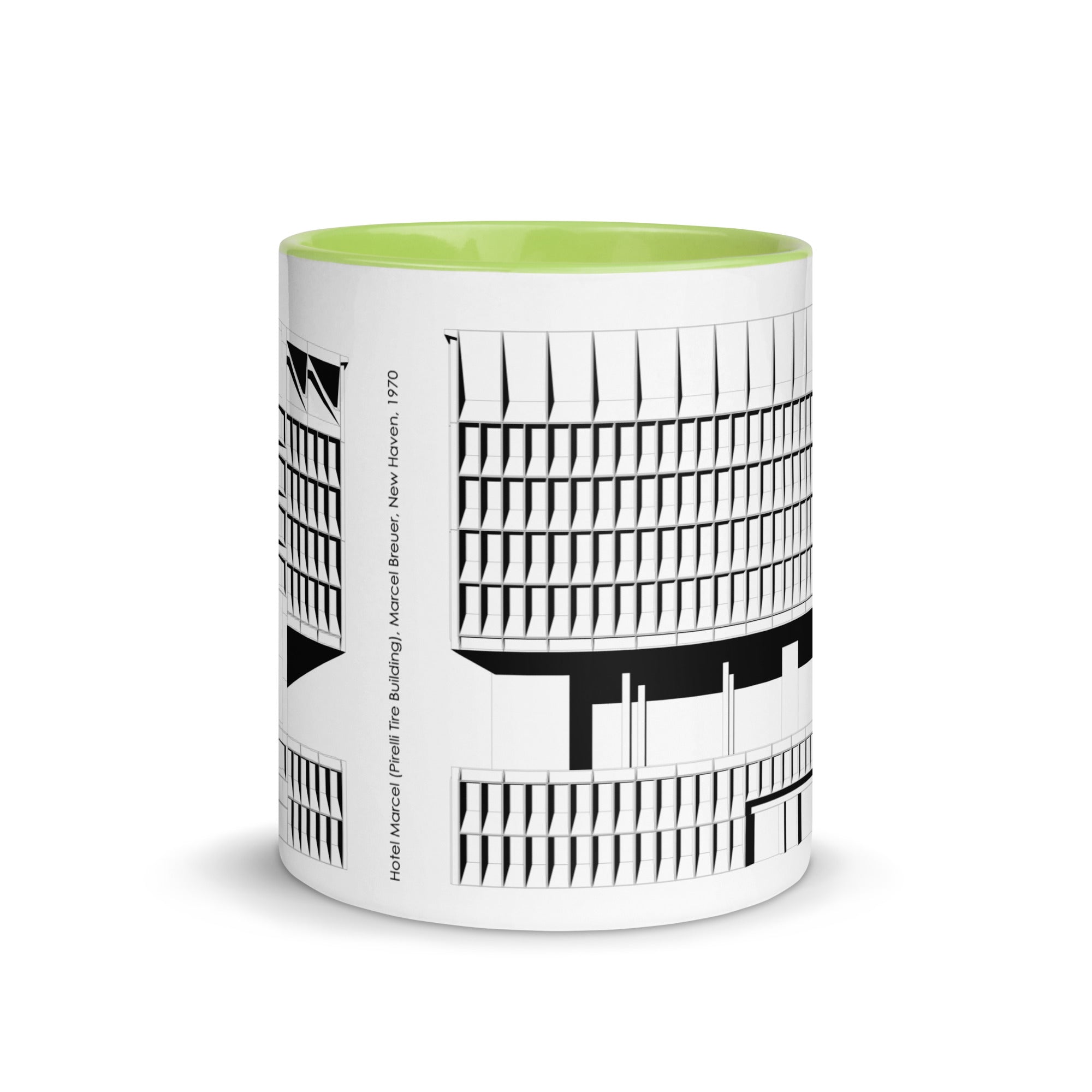 Hotel Marcel (Pirelli Tire Building) Different Coloured Mugs