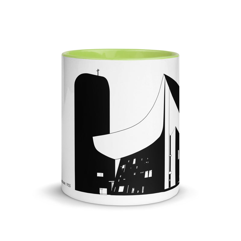 Notre-Dame du Haut Different Coloured Mugs