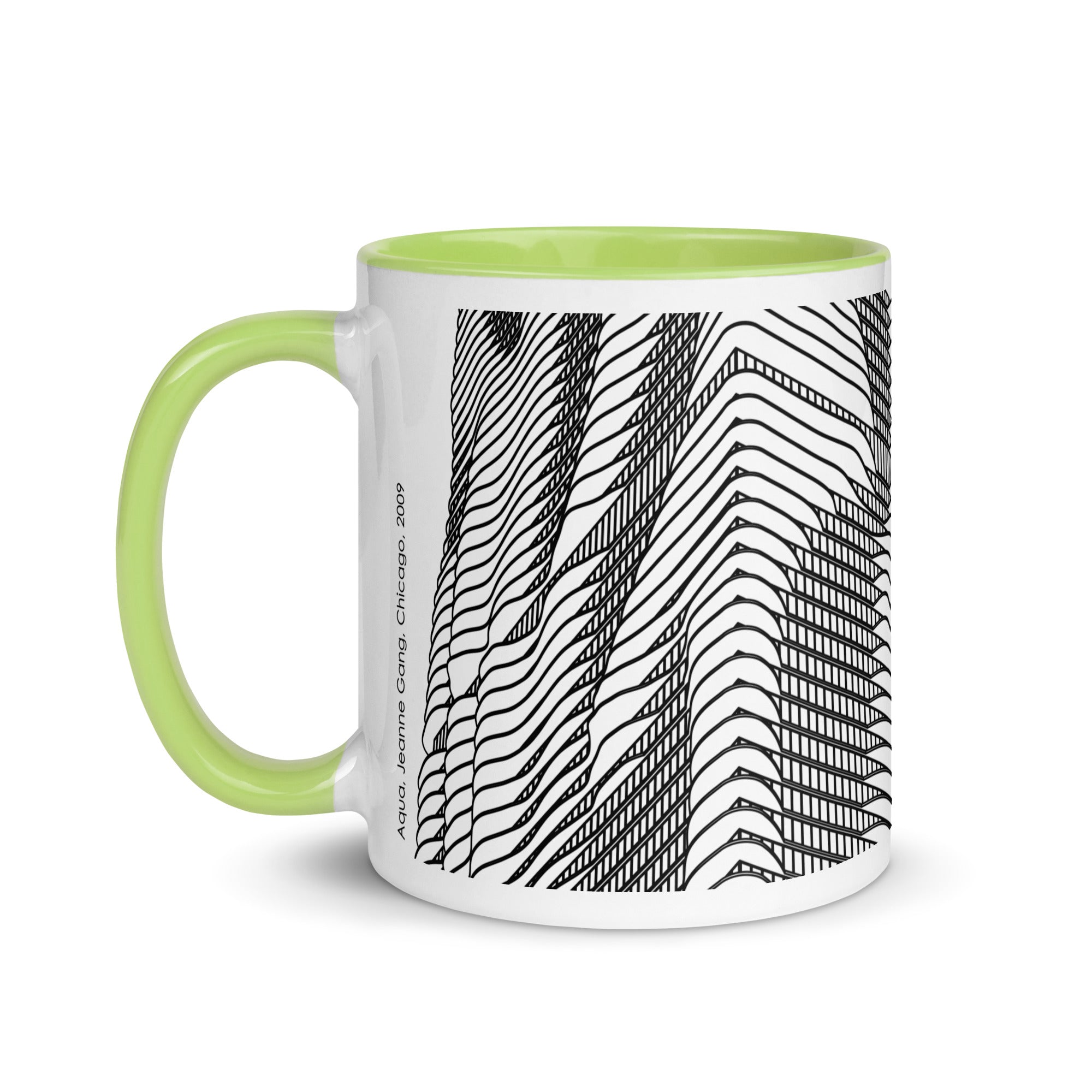 Aqua Different Coloured Mugs