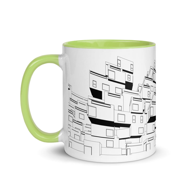 Habitat '67 Different Coloured Mugs