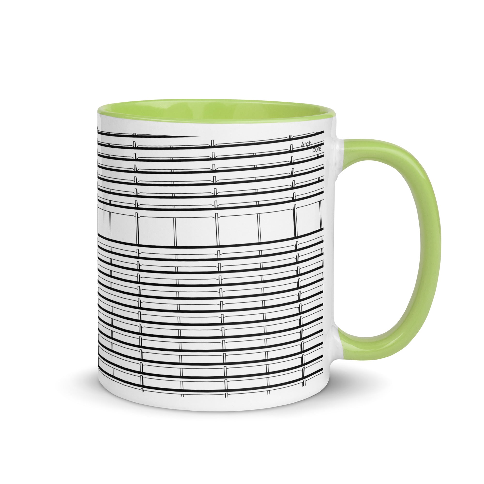 Edificio Copan Different Coloured Mugs