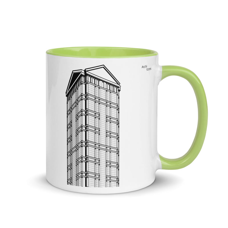 77 West Wacker Different Coloured Mugs