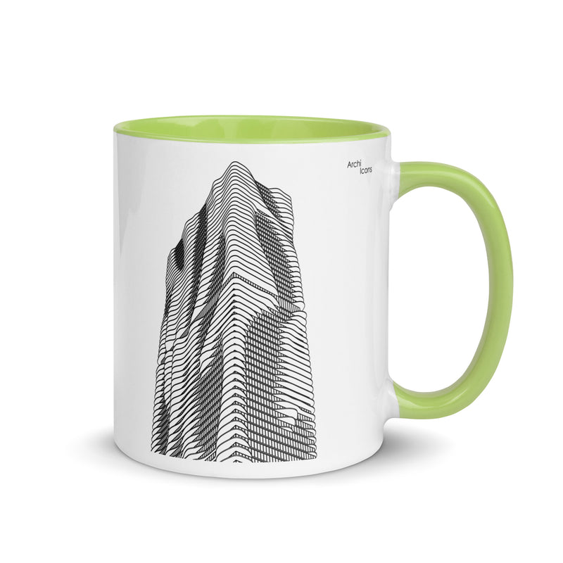 Aqua Different Coloured Mugs