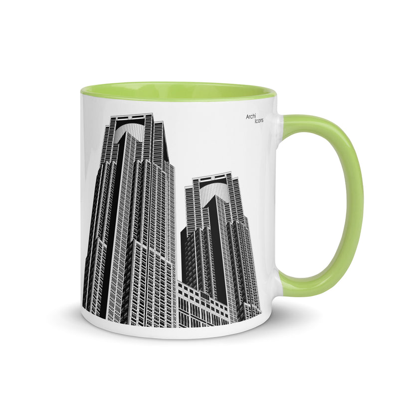 Tokyo Metropolitan Government Building No1 Different Coloured Mugs