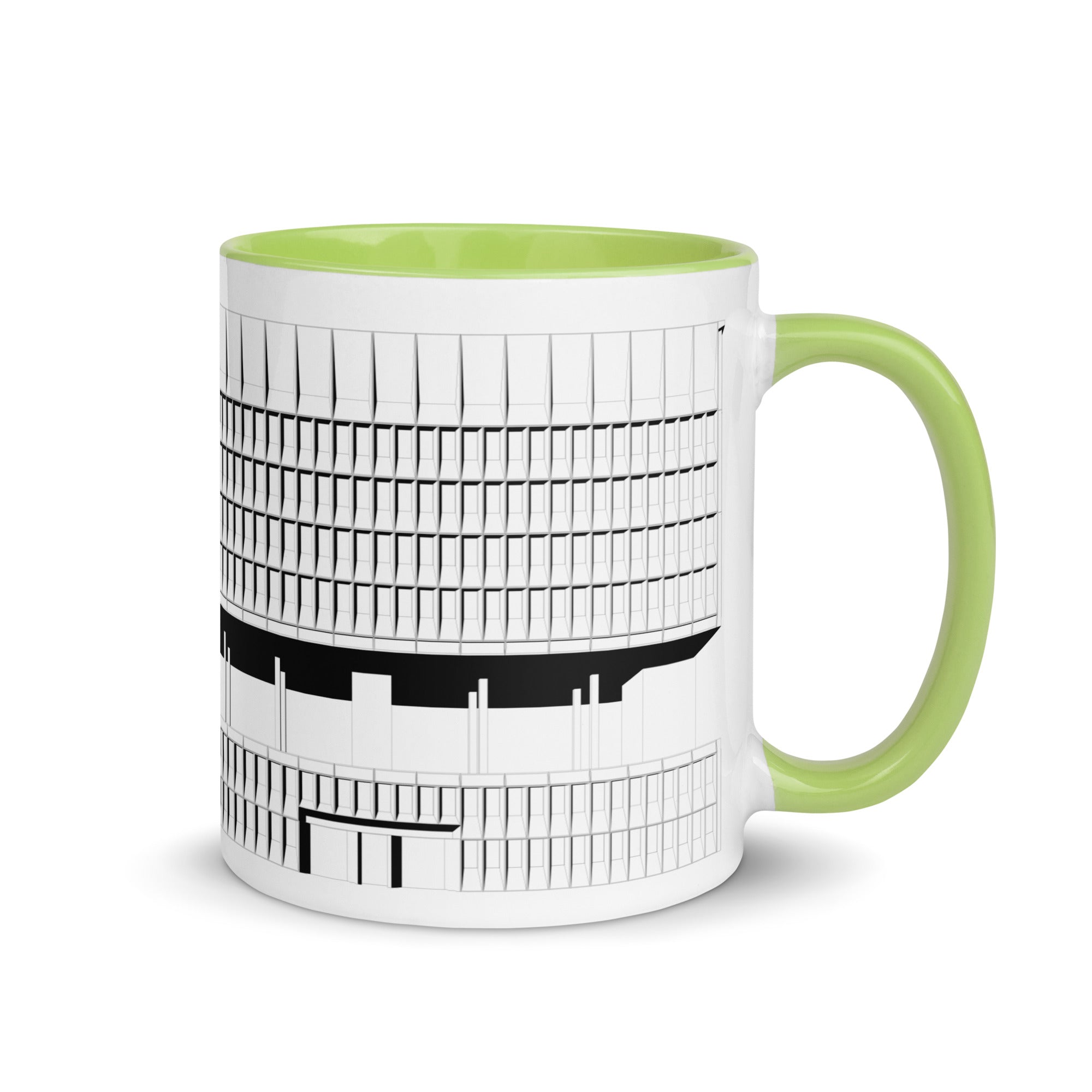 Hotel Marcel (Pirelli Tire Building) Different Coloured Mugs