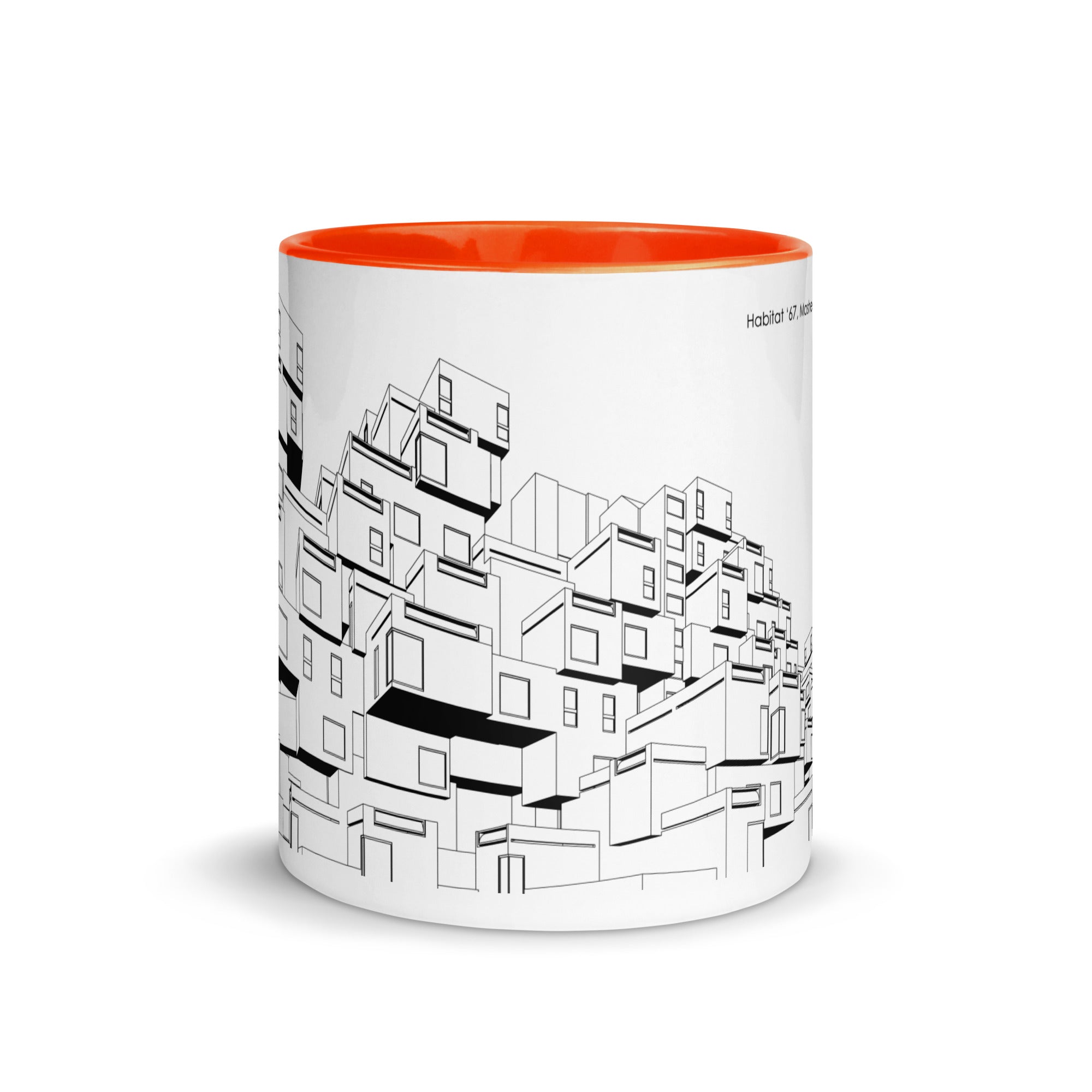 Habitat '67 Different Coloured Mugs