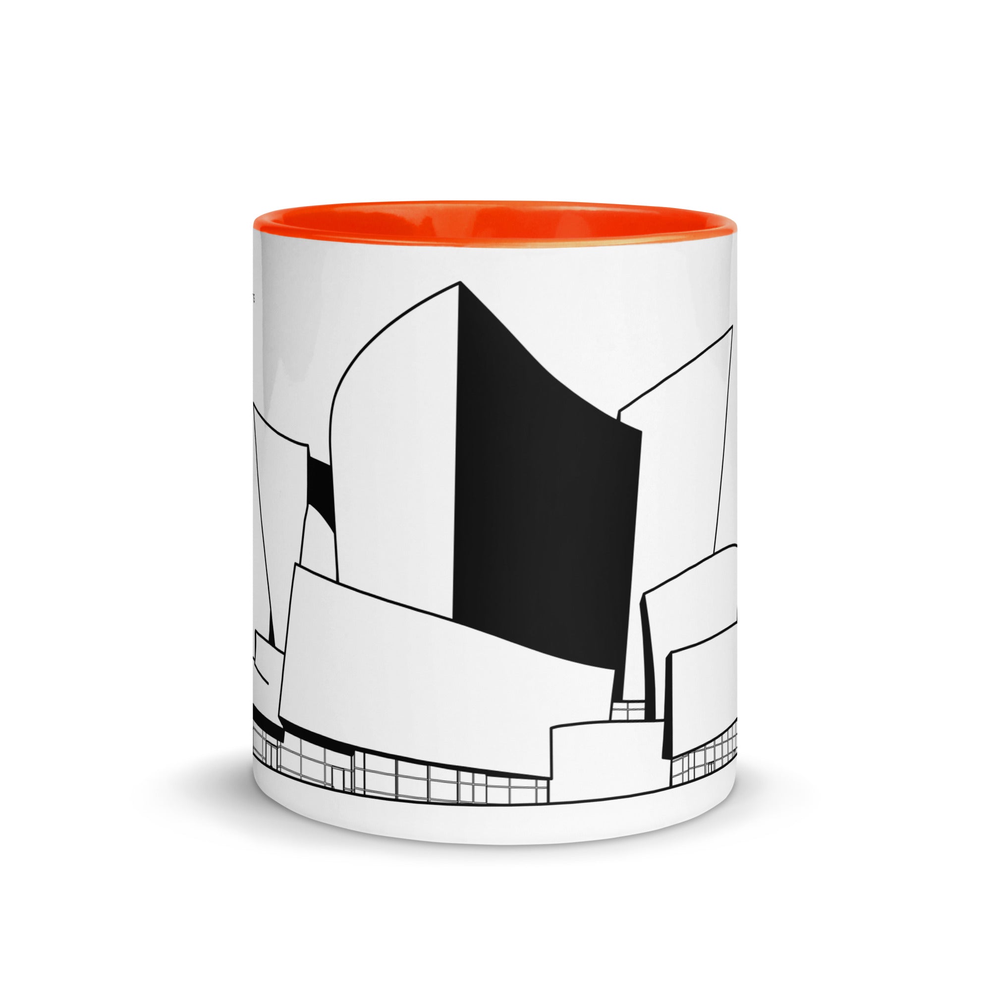 Walt Disney Concert Hall Different Coloured Mugs