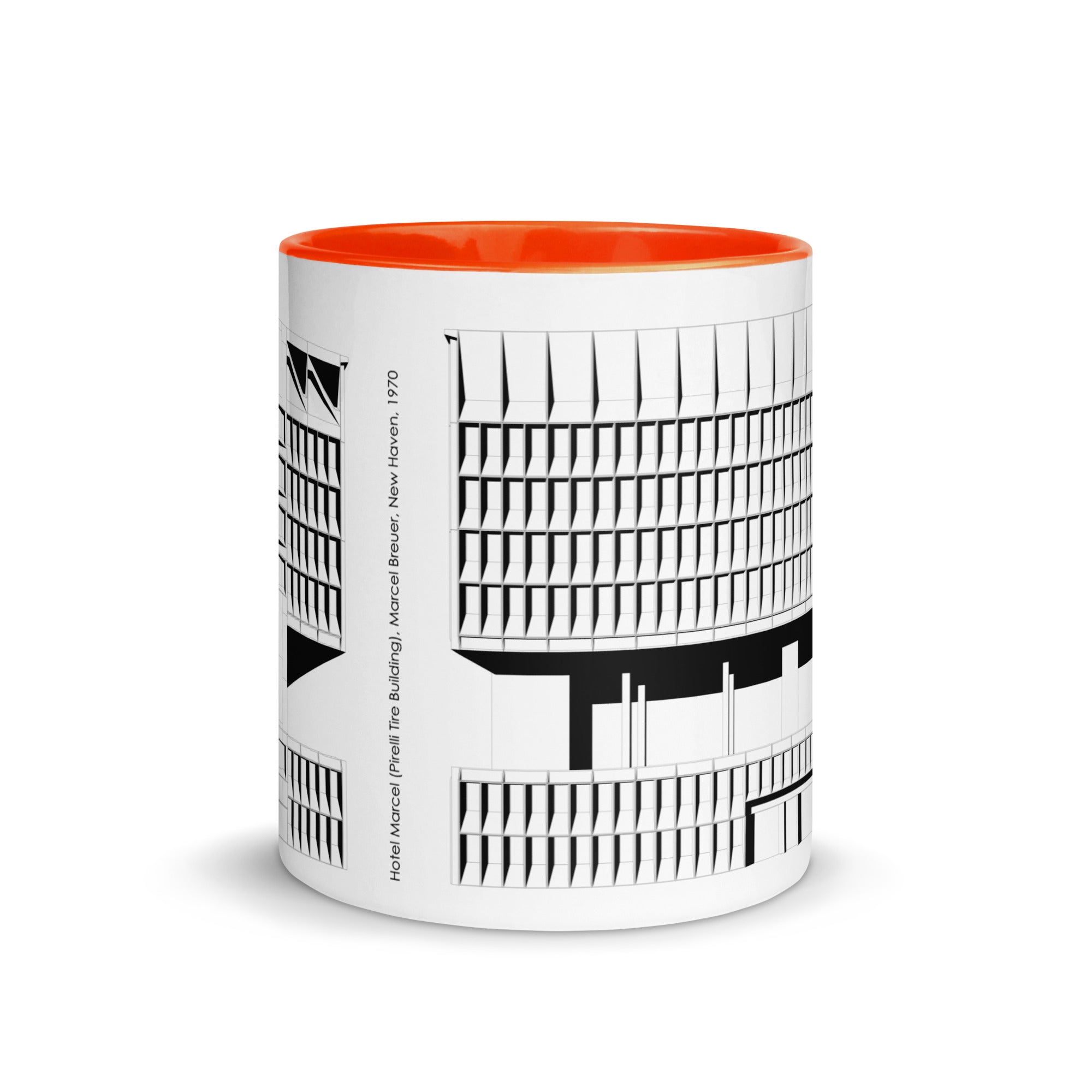 Hotel Marcel (Pirelli Tire Building) Different Coloured Mugs