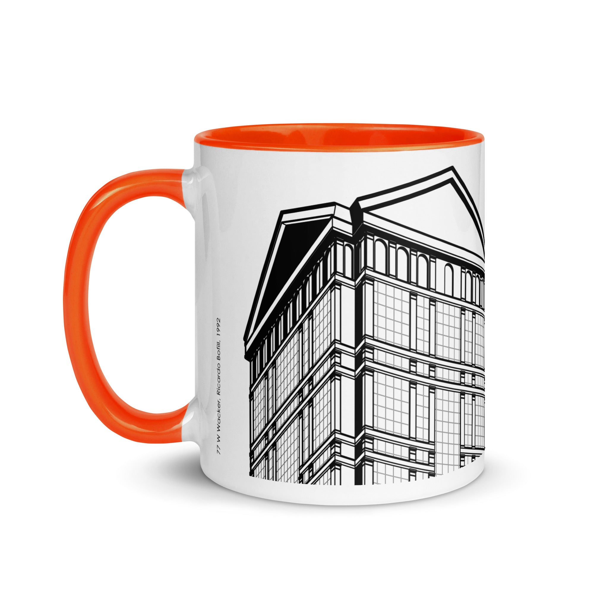 77 West Wacker Different Coloured Mugs