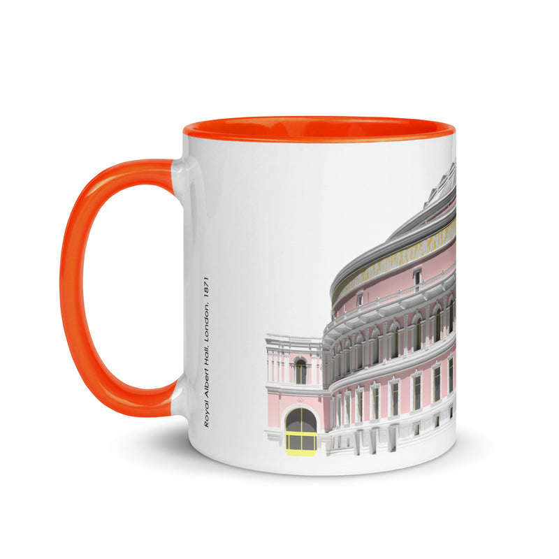 Royal Albert Hall Different Coloured Mugs