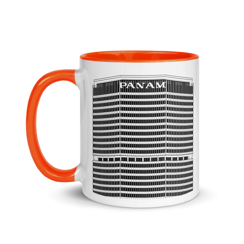 PanAm/Metlife Different Coloured Mugs