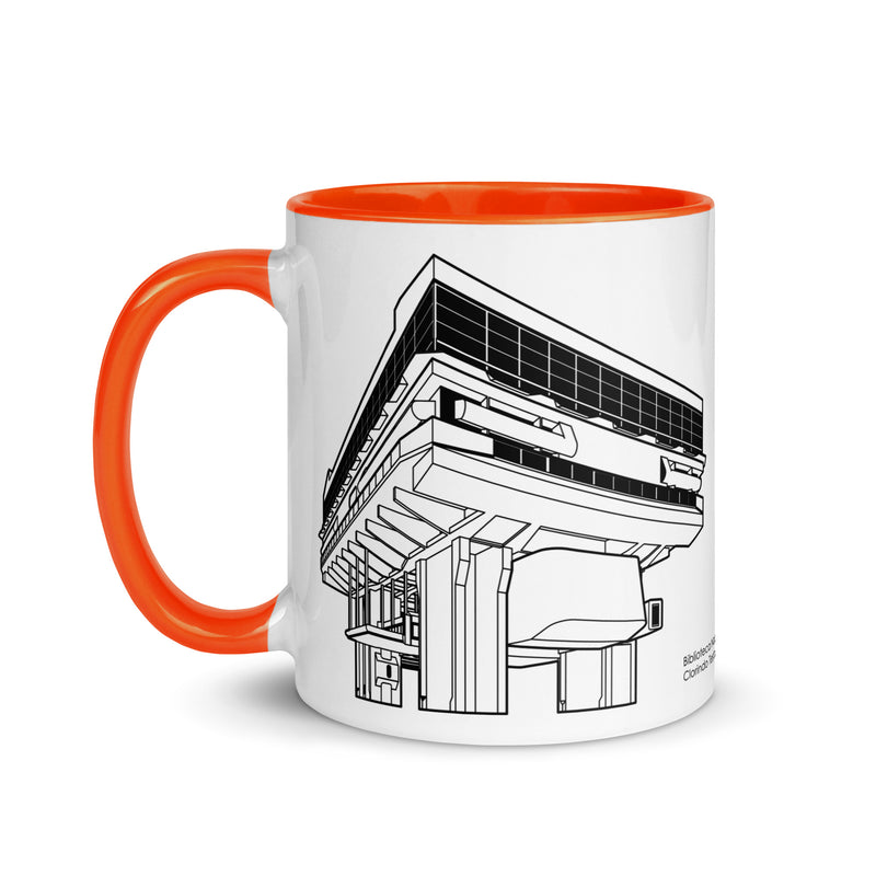 Biblioteca Nacional Mariano Moreno Different Colored Mugs