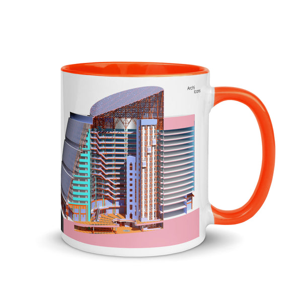 James R. Thompson Center Sectional Perspective Mugs with Color Inside