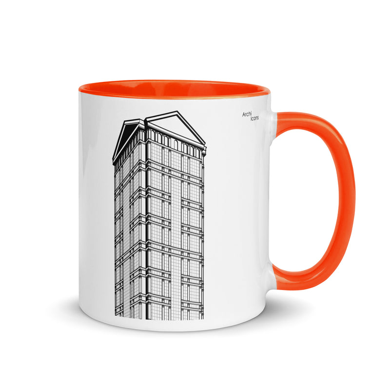 77 West Wacker Different Coloured Mugs