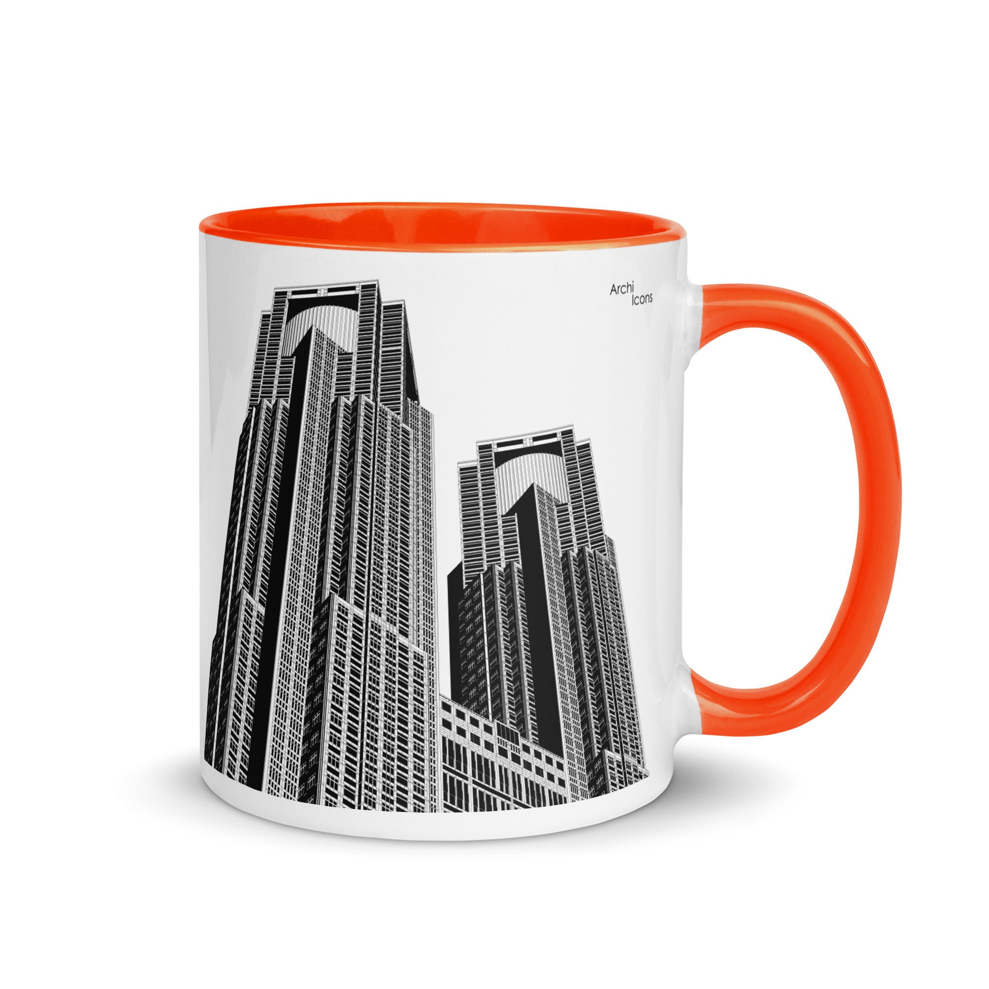 Tokyo Metropolitan Government Building No1 Different Coloured Mugs