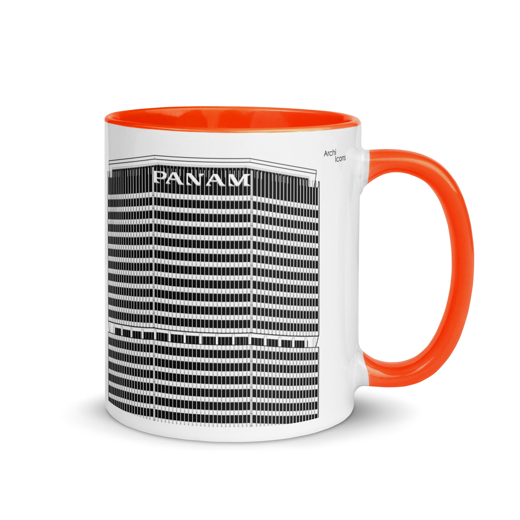 PanAm/Metlife Different Coloured Mugs