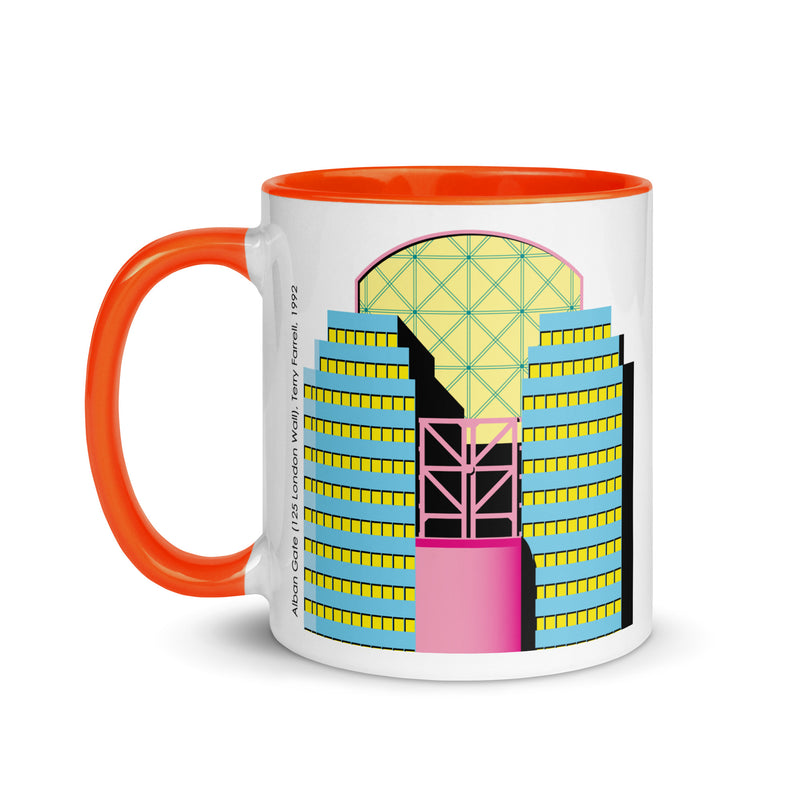 Alban Gate Elevation Different Colour Mugs