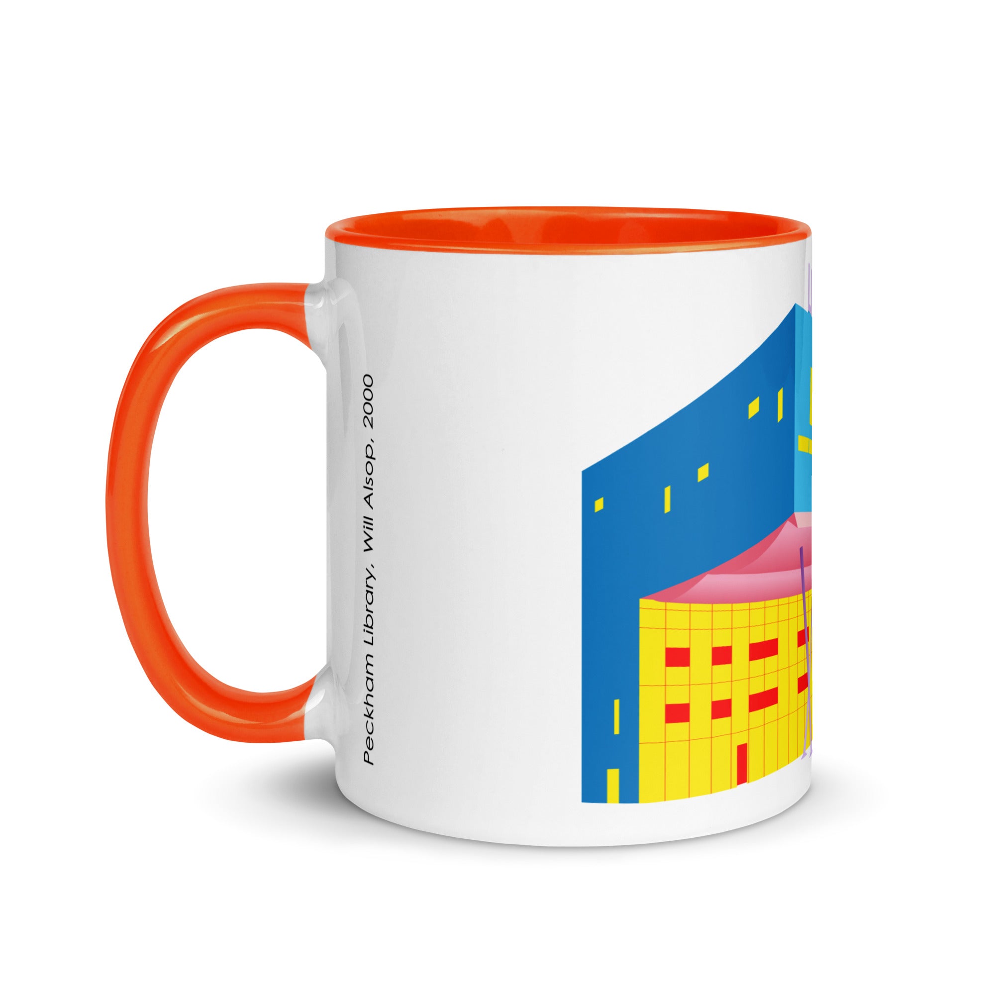 Peckham Library Different Coloured Mugs