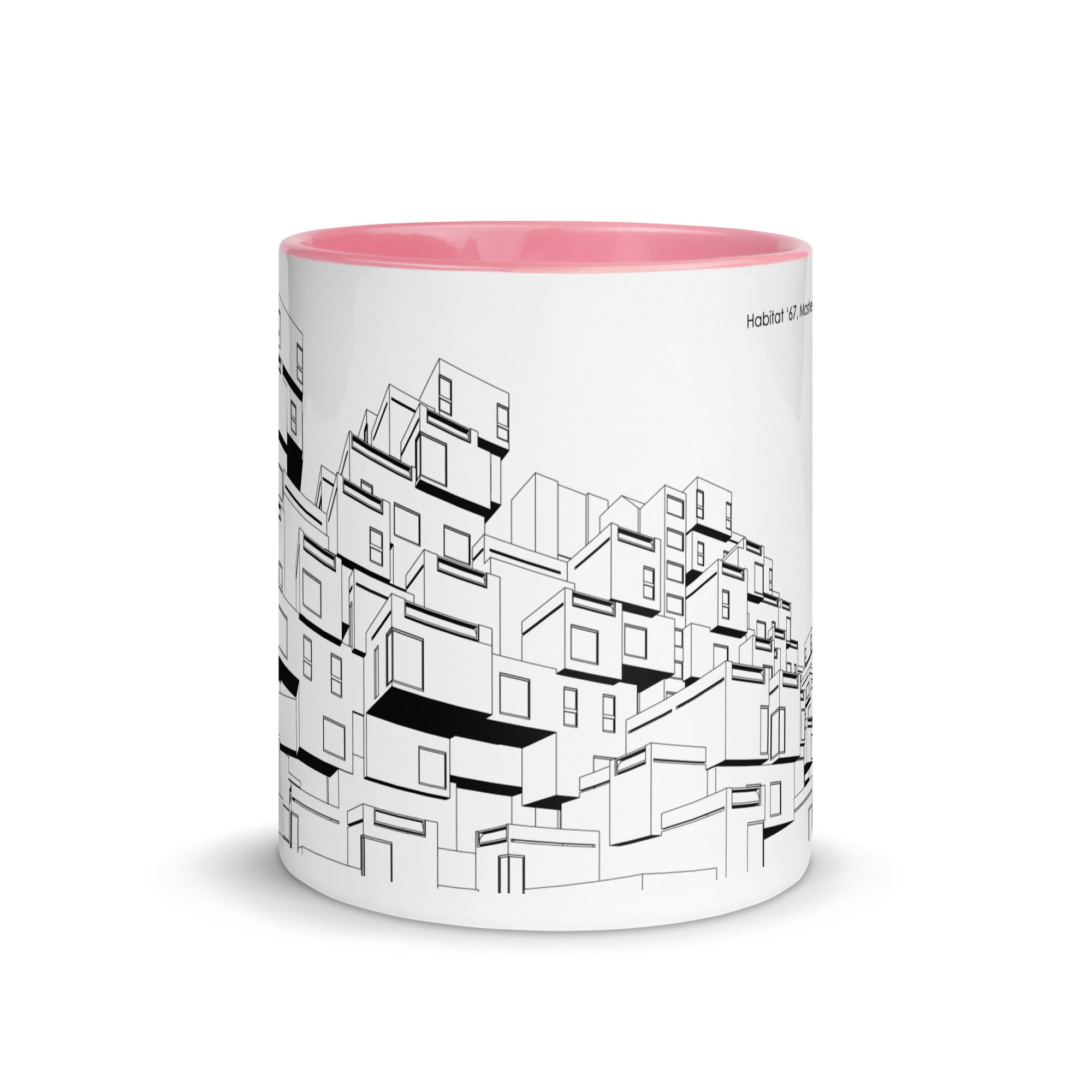 Habitat '67 Different Coloured Mugs