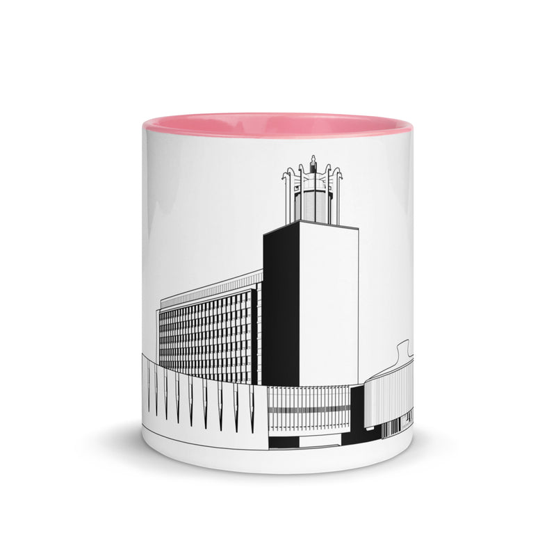 Newcastle Civic Centre Different Coloured Mugs