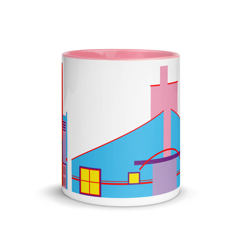 Vanna Venturi House Different Colored Mugs