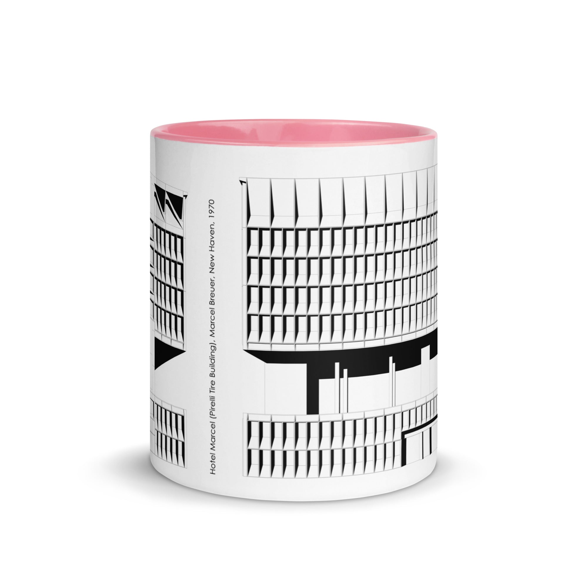 Hotel Marcel (Pirelli Tire Building) Different Coloured Mugs